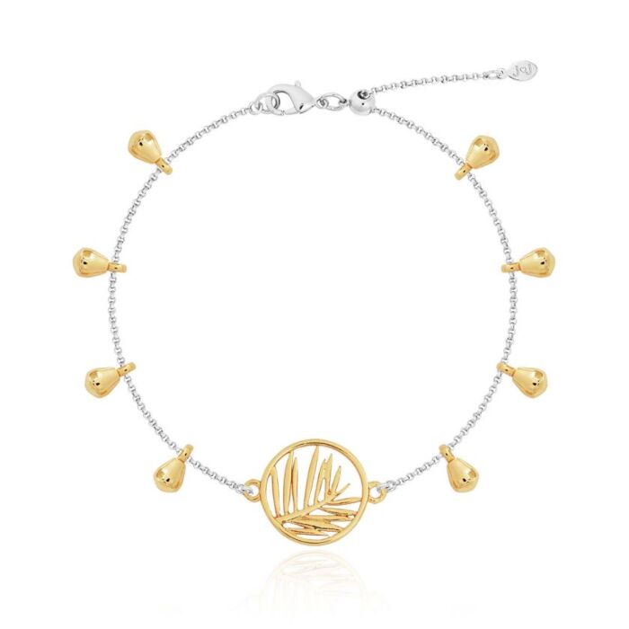 Joma Jewellery Anklet Gold Palm